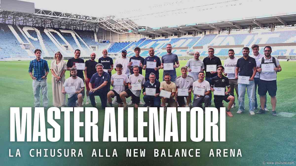 La chiusura del Master Allenatori 2026 alla New Balance Arena