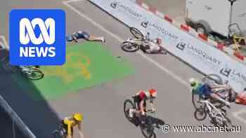 Cyclist breaks jaw in horror crash at Tour de Suisse Femmes