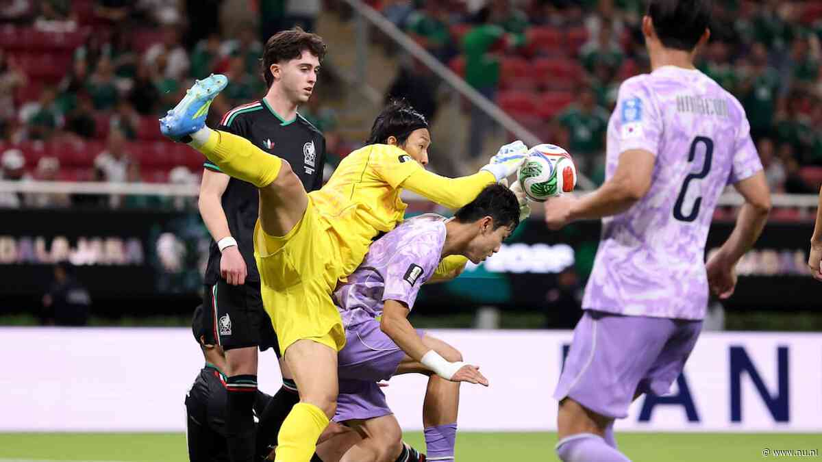 Gastland Mexico zeker van knock-outfase WK na blunder Zuid-Koreaanse keeper
