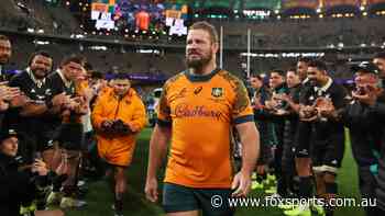 ‘Uneasy’ legend’s retirement backflip confirmed as Wallabies name three rookies for July Tests