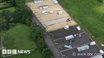 The field that became a travellers' site over a weekend