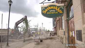 Regina's Bushwakker Brewpub floods after water-main break on Dewdney Avenue