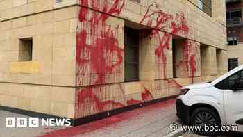 Target of office attack no longer at building