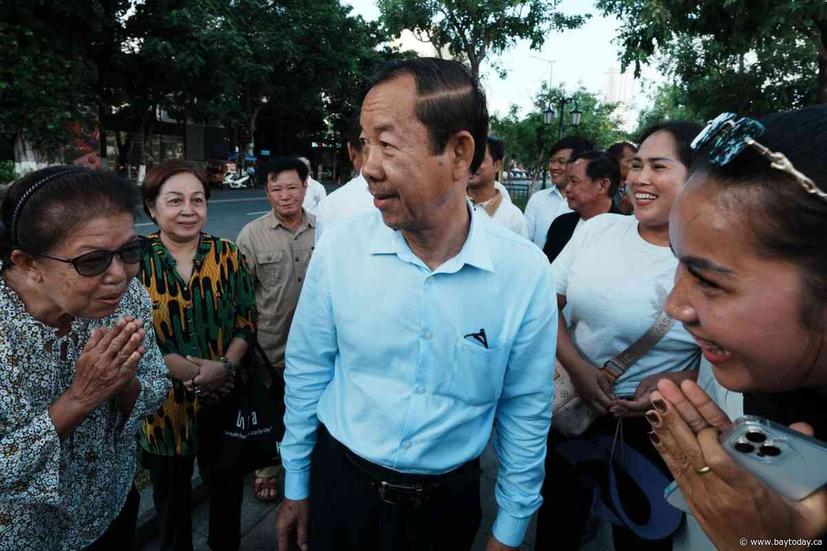 Cambodian Supreme Court upholds incitement conviction of opposition politician in charged case