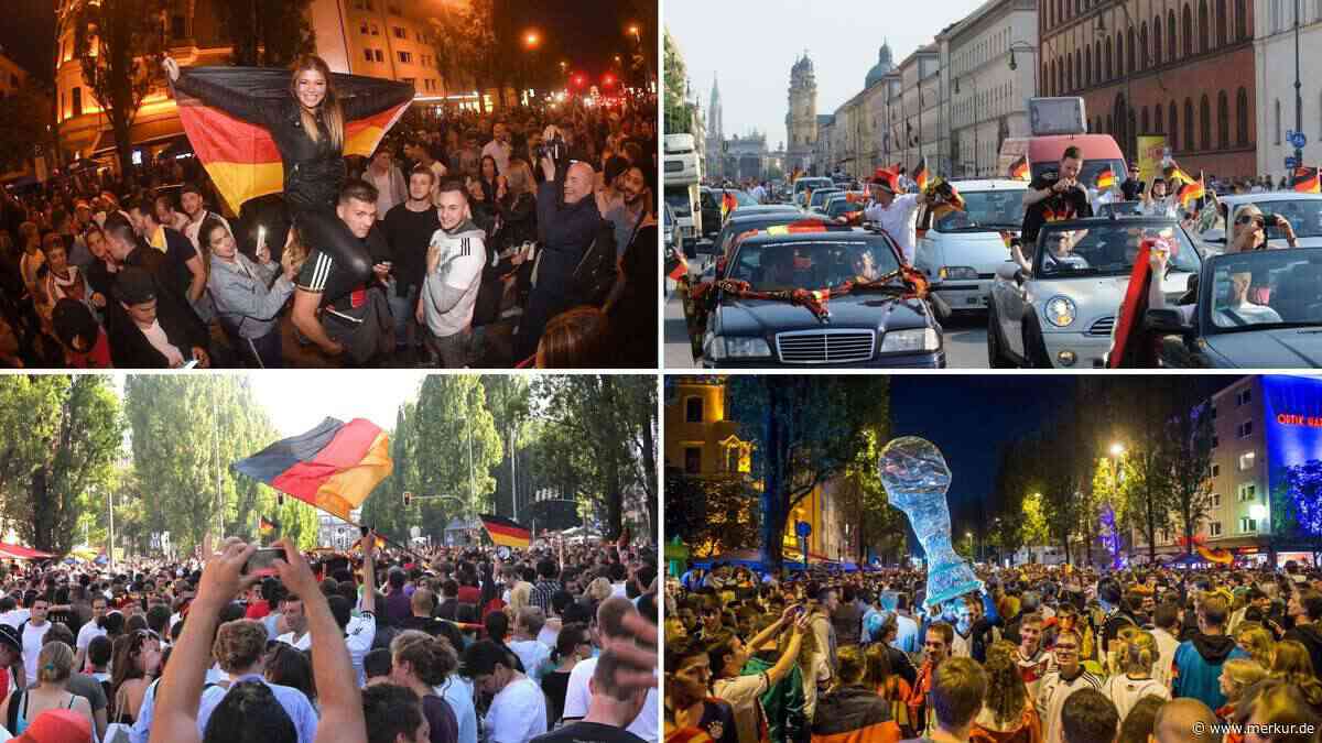 Münchens legendäre Fanmeile: Leopoldstraße im Ausnahmezustand – besondere Bilder aus über 20 Jahren