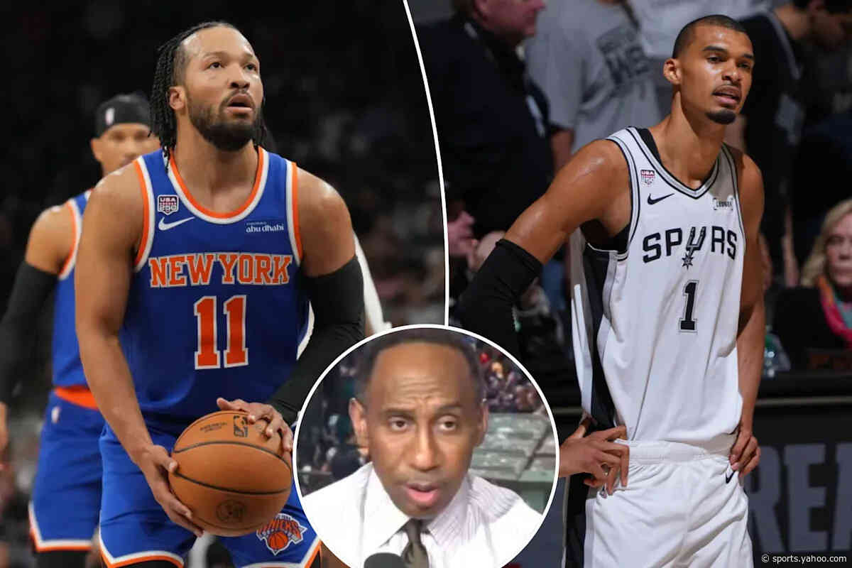 Stephen A. Smith believes Jalen Brunson ‘literally saved NBA’ from a Victor Wembanyama evolution