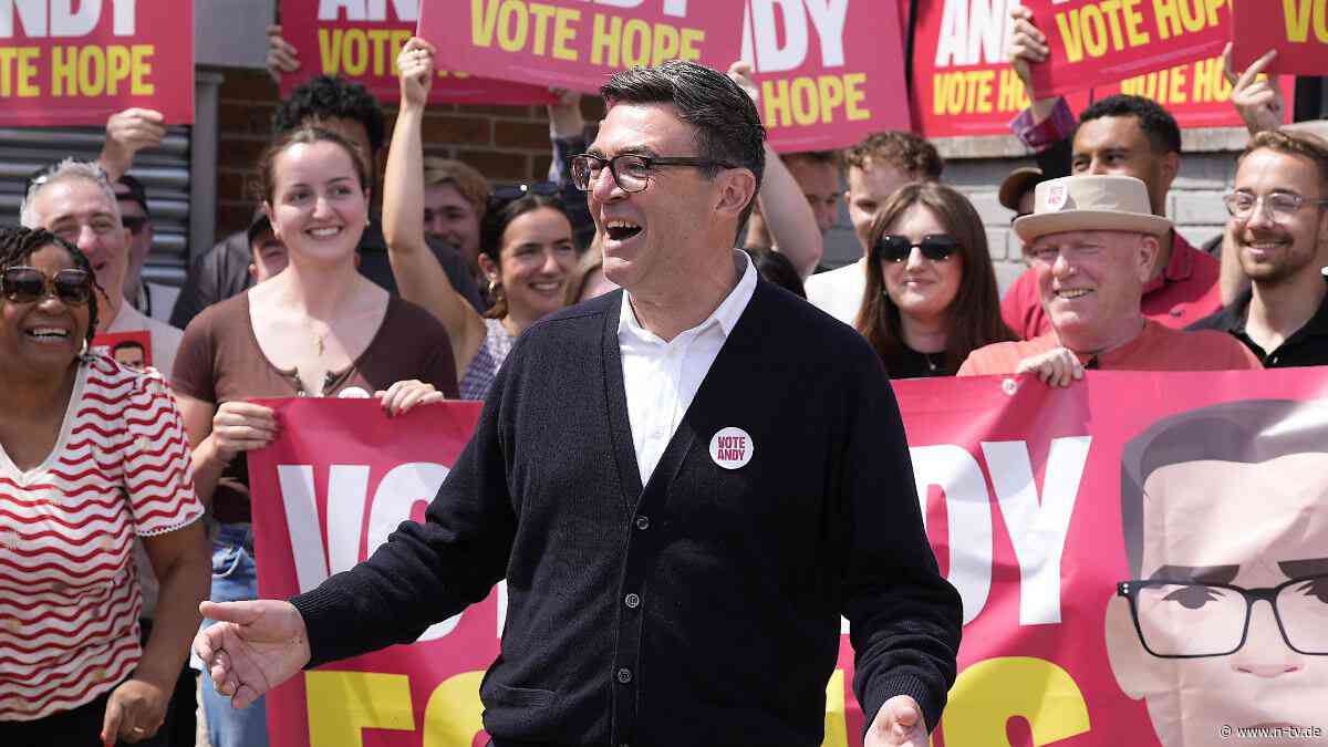 Rivale fordert Premier heraus: Es wird eng für Starmer: Burnham gewinnt Nachwahl