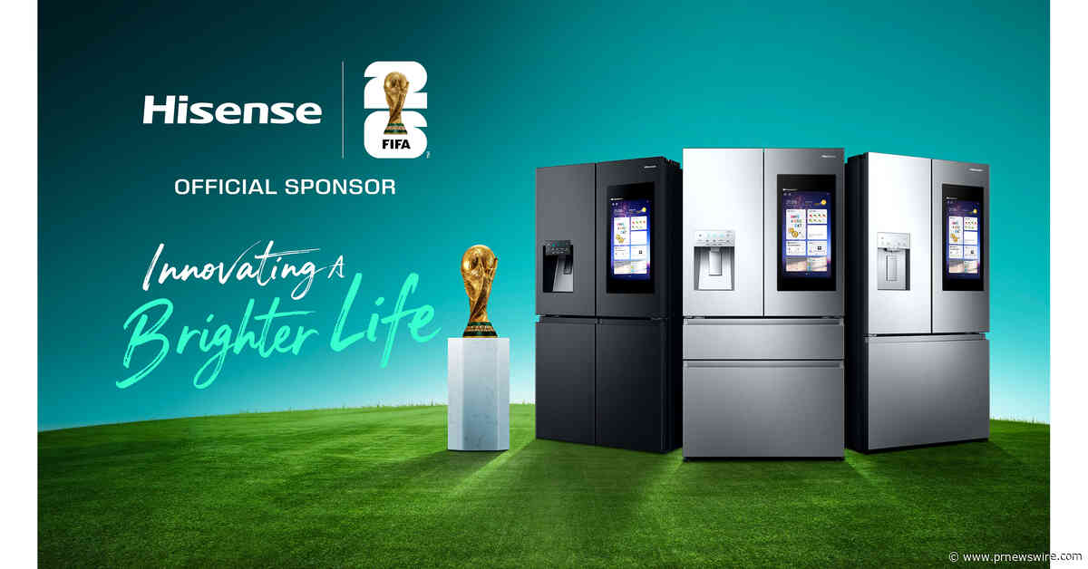Hisense дарит семьям еще больше ярких впечатлений во время домашнего просмотра матчей Чемпионата мира по футболу FIFA World Cup 2026™
