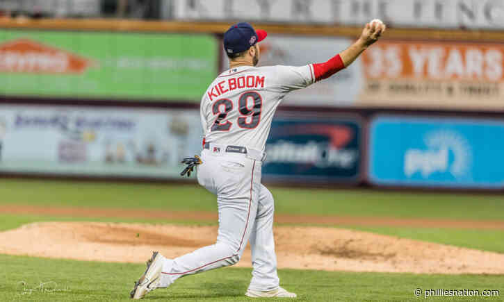Former top prospect fits in at Triple-A Lehigh Valley with veteran presence, solid offensive showing