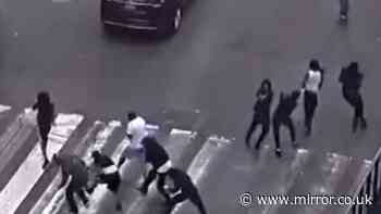 Gunfire erupts in Times Square hours after New York Knicks parade as parents rush children to safety