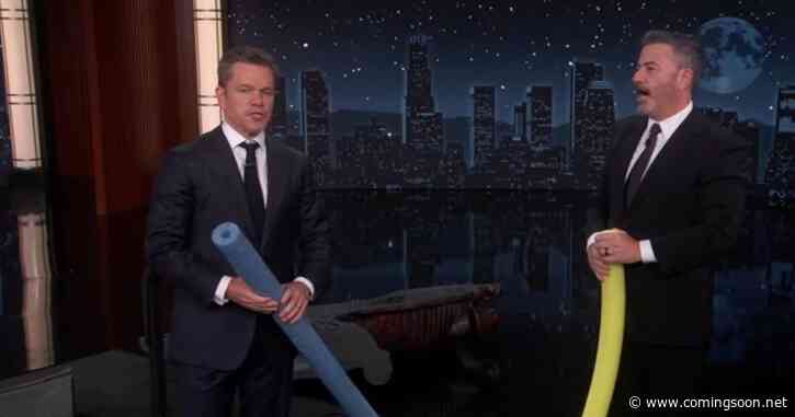 Matt Damon Revives Jimmy Kimmel Feud With Trojan Horse Odyssey Stunt: ‘No Takebacks B—-’