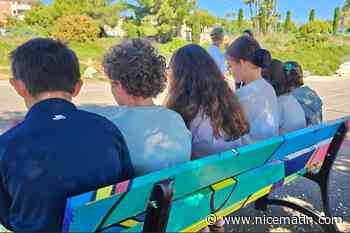 Biot inaugure un nouveau « banc de l’amitié » dans une école du village (et on vous explique à quoi ça sert)