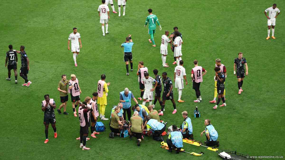 World Cup match halted as players distraught and coach makes sickening claim