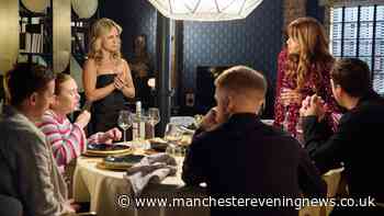 Coronation Street fans know who killed Theo Silverton if they're at dinner party