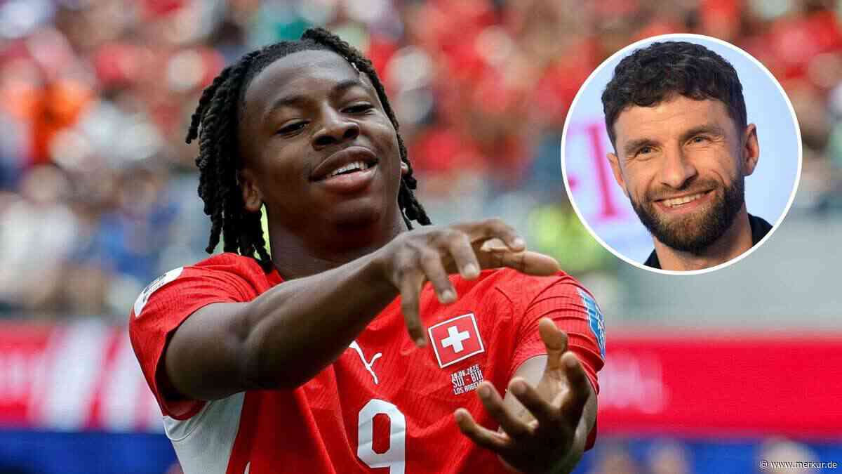 Thomas Müller empfiehlt dem FC Bayern WM-Star Manzambi