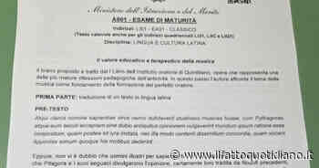 Maturità 2026, le tracce della seconda prova scritta in diretta: al Classico una versione di Quintiliano, allo Scientifico un problema sul livello del lago di Bracciano e uno studio di funzione
