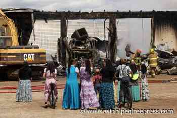 Blaze leaves path of destruction at Manitoba Hutterite colony