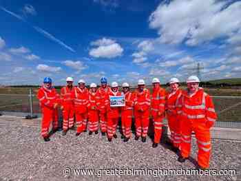 Solihull Chamber visits HS2 construction site