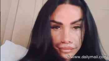 Katie Price shows off her HUGE swollen lips after travelling to Brussels to remove scar tissue caused by filler: 'I know what I look like'