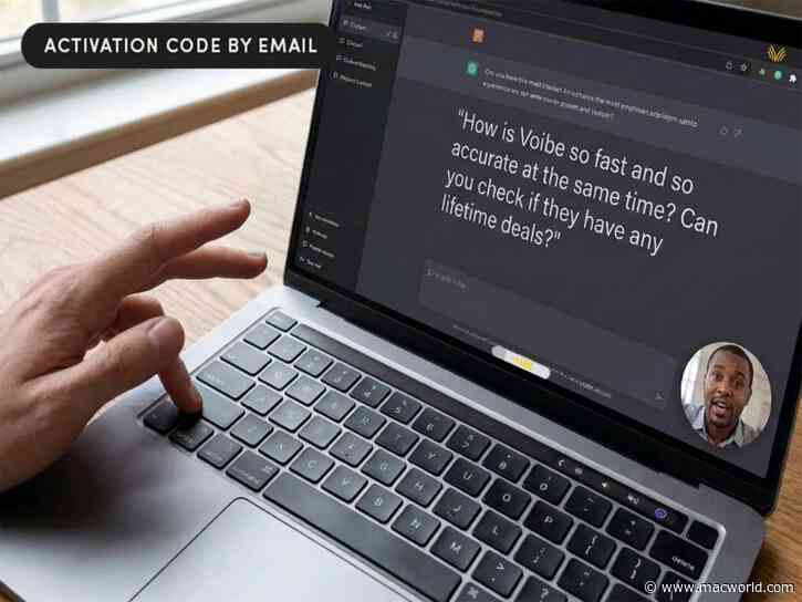 Stop typing, start talking—Voibe Offline Voice Dictation is faster & on sale for a one-time $80