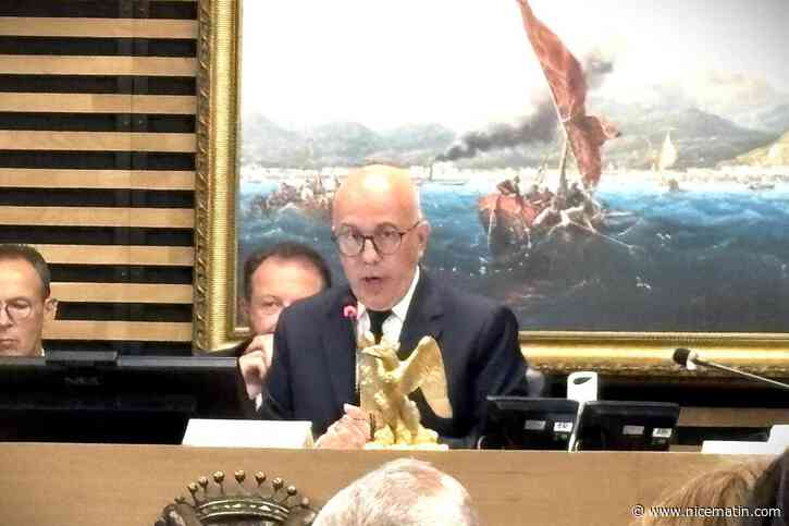 « Un poulet plumé » : Eric Ciotti dégaine un aigle doré en plein conseil municipal de Nice en réponse aux attaques de Renaud Muselier sur les JO 2030