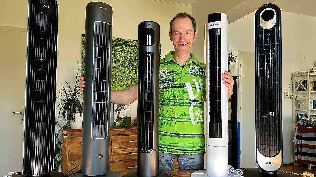 Frische Brise statt Hitzekrise: Turmventilatoren im Test - welcher hat richtig gut Puste?
