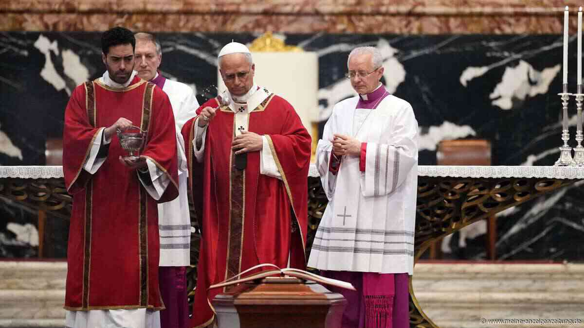 Trauerfeier im Petersdom: Papst Leo XIV. hält emotionale Rede für toten Kardinal