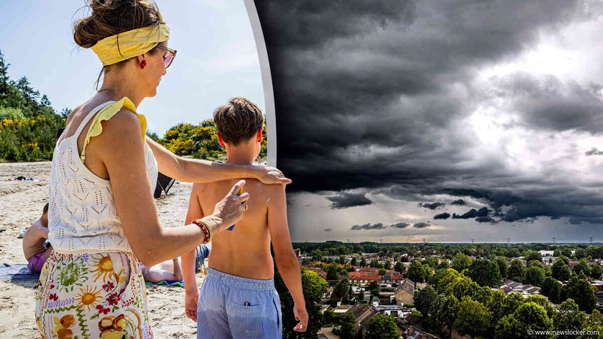 Code geel om zware onweersbuien en tropische hitte: gevoelstemperatuur kan oplopen tot wel 39 graden