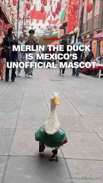 Merlin The Duck is Mexico's unofficial mascot