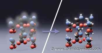 AI model fills in the gaps in crystal structures by placing missing hydrogen atoms