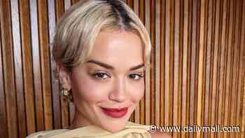 Rita Ora wows in plunging champagne-coloured summer dress as she plays impromptu gig at Soho House ahead of Isle Of Wight festival