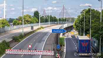 Entlastung erst ab Ende 2028: Bonner Rheinbrücke bleibt dicht - Neubau nötig