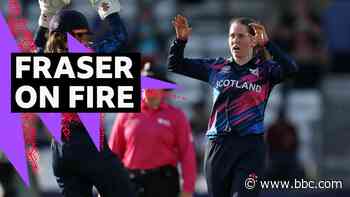 Fraser shines as Scotland make strong start against West Indies