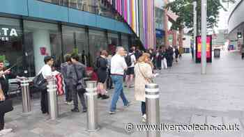 Huge queues in Liverpool ONE as dedicated fans await rare release