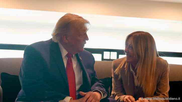 Trump a La7: “Meloni mi ha implorato di fare una foto con lei, mi ha fatto pena”