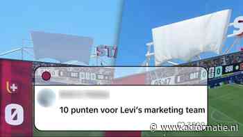 Levi's moet logo op WK-stadion afdekken maar trekt tóch de aandacht