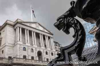 Brexit cost revealed as UK economy took 6% hit, Bank of England data shows