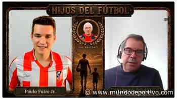 El hijo de Paulo Futre estrena 'Hijos del Fútbol' con Luis Aragonés Jr