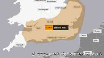 Met Office names 51 UK areas impacted by 'extreme heat' as amber alert issued