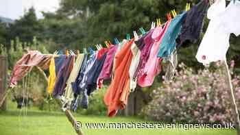 UK households urged not to dry clothes outdoors over the next five days