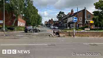Boy 'dragged from Mercedes' in suspected carjacking