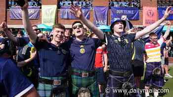 Boston's women predict a Scottish BABY BOOM in nine months' time after their 'faith in men is restored' by partying Scots at the World Cup