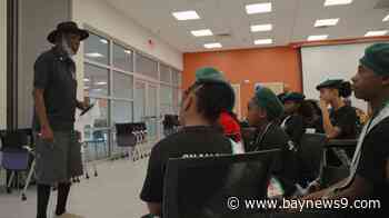 Juneteenth flag creator educates Tampa students about the process and heritage