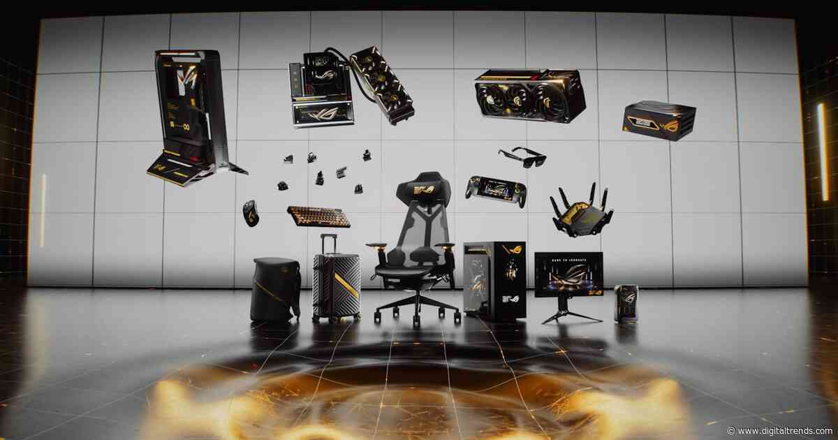 ASUS fanboys can now spend $16,578 on its 20th anniversary gaming gear