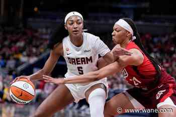Reese has 21 points, 11 rebounds, and all Dream starters score 16-plus in 108-101 win over Fever