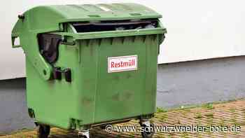 Kurioses aus Rastatt: Flucht vor Polizei endet in Mülltonne