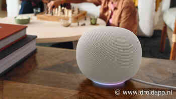 Google Home Speaker aangekondigd met lichtgevende ring en Gemini