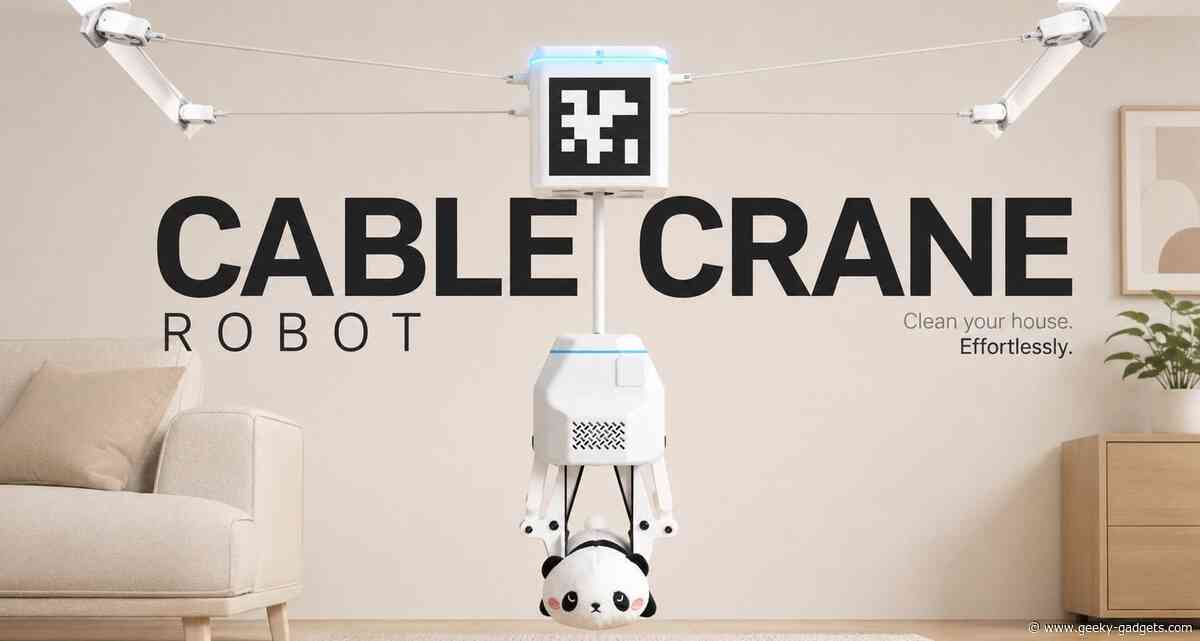 How to Build a Crane Robot to Clean Your Home