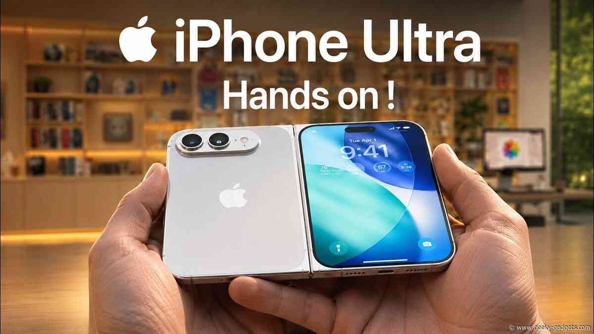 What It Actually Feels Like to Hold Apple’s iPhone Ultra Fold
