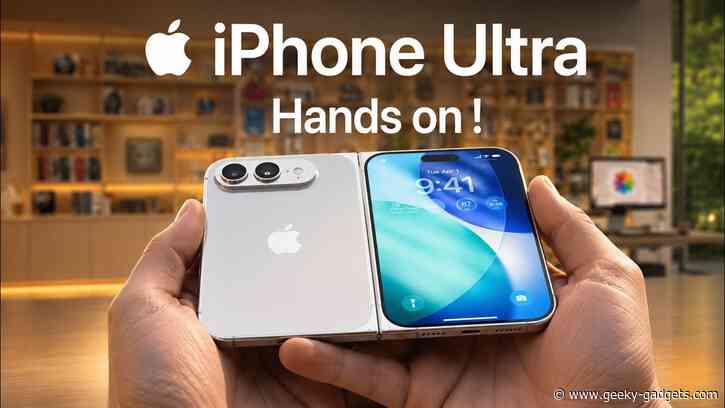 What It Actually Feels Like to Hold Apple’s iPhone Ultra Fold